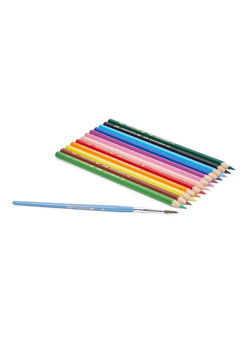 Faber-Castell Water Color Pencil  12 color Multicolour