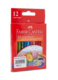 12-Piece Colour Pencils Set Multicolour