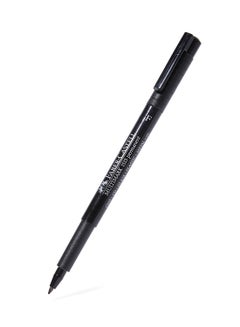 FABER-CASTELL Multimark Permanent Marker Black/Green  - Image 2