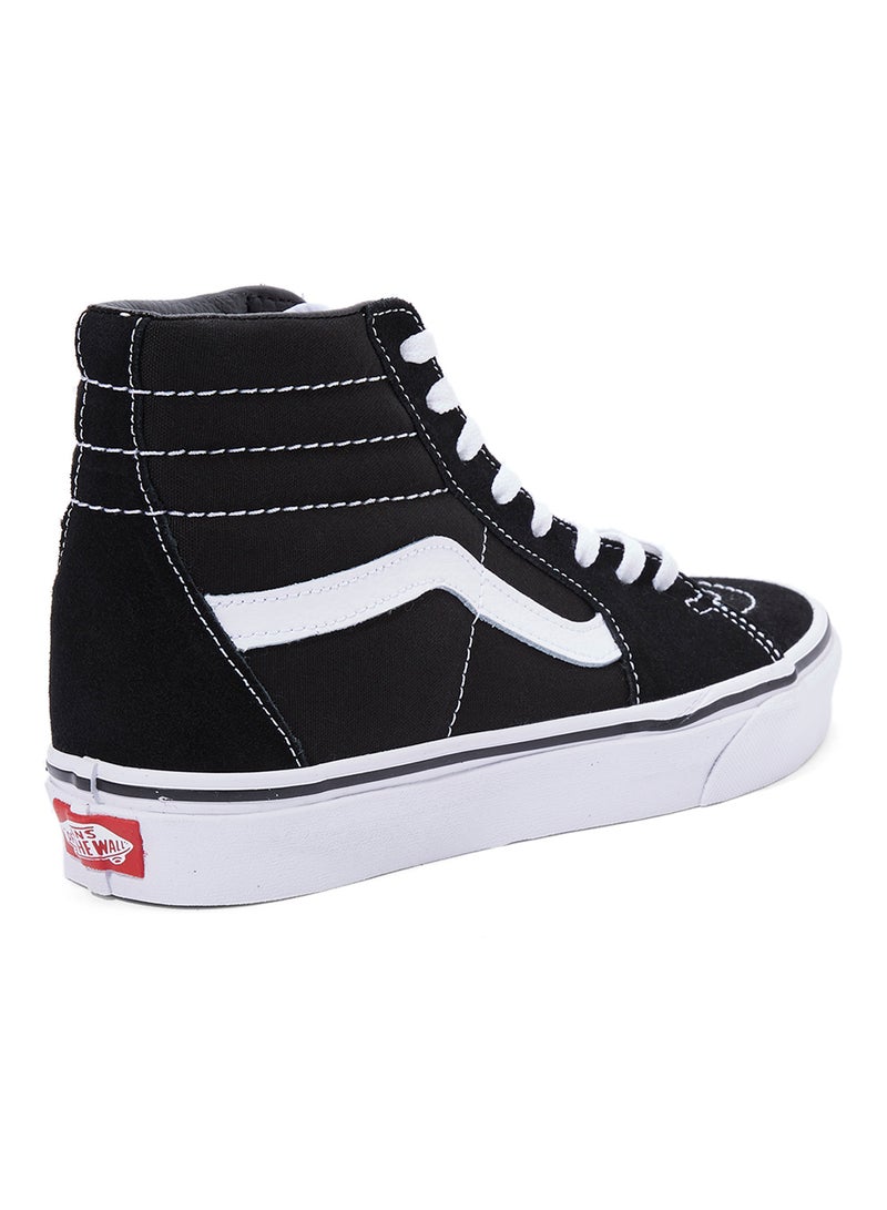 فانز سنيكرز SK8 هاي، مناسبة للجنسين أسود / أسود / أبيض  - Image 3