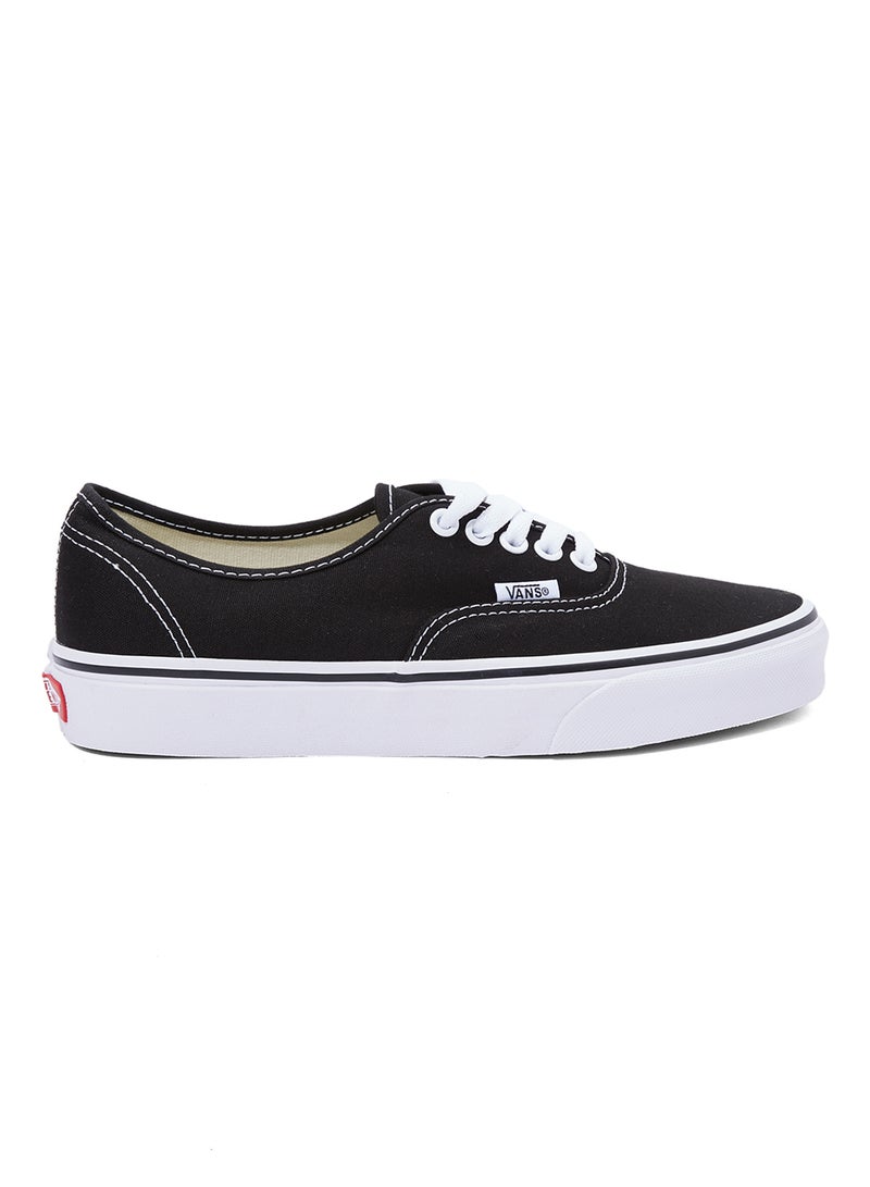 VANS - Unisex Authentic Low Top Sneakers Black/White - Image 1