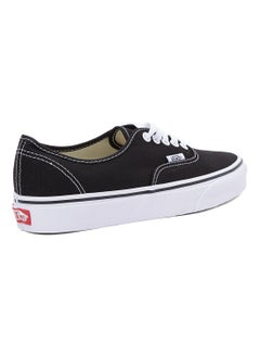VANS Unisex Authentic Low Top Sneakers Black/White  - Image 2