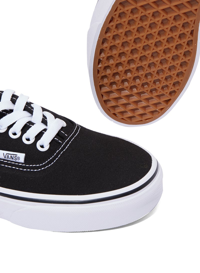 VANS - Unisex Authentic Low Top Sneakers Black/White - Image 1