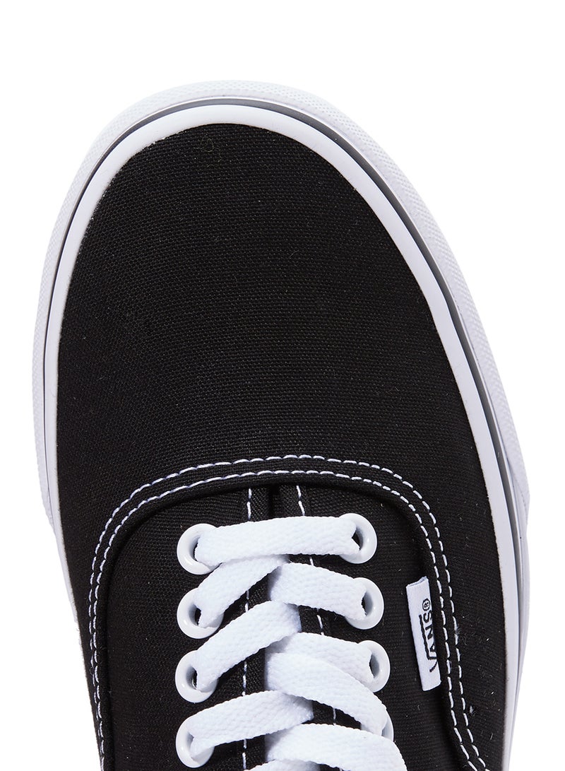 VANS - Unisex Authentic Low Top Sneakers Black/White - Image 1