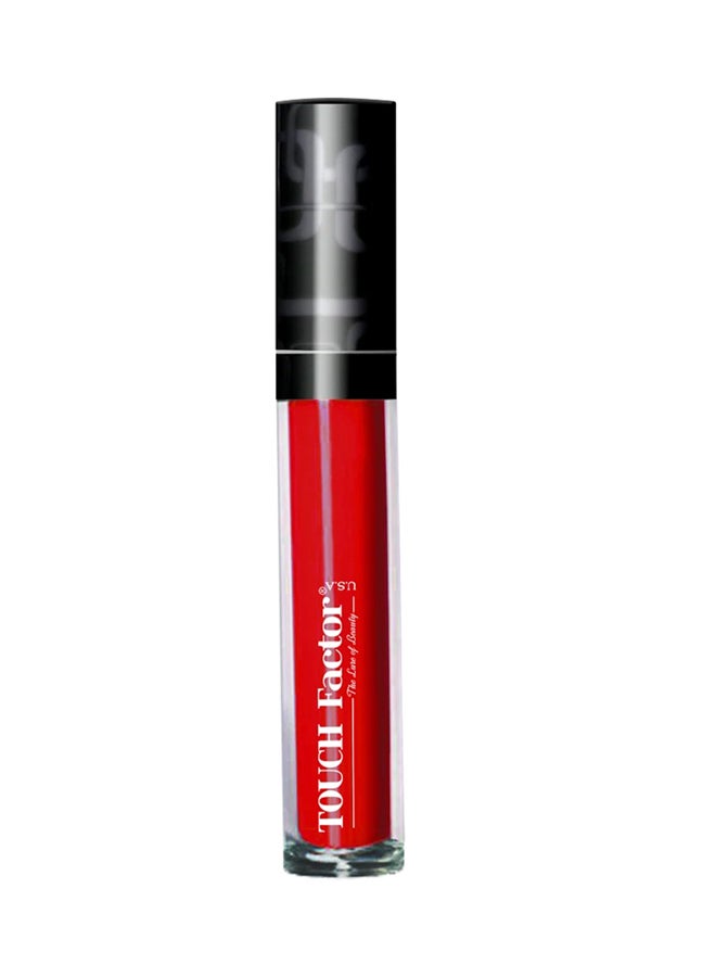 Touch Factor Long Lasting Matte Lip Gloss Red Dahlia-21