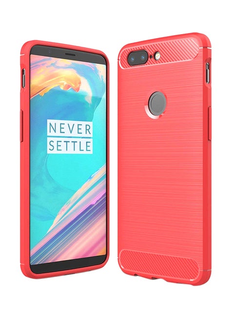 Protective Case Cover For OnePlus 5T Red