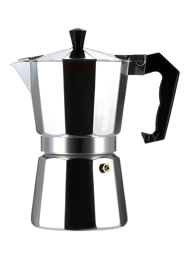 Generic Cordless Espresso Percolator Maker Silver 300ml  - Image 1