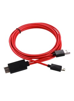 Mobile High Definition Link Cable Black/Red