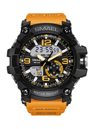 men Water Resistant Rubber Analog+Digital Watch Smael-23-ORA - v1535366189/N16593921A_1