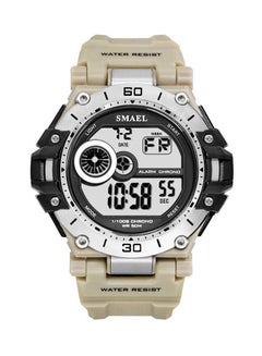 boys Water Resistant Resin Digital Watch Smael-48-BRO