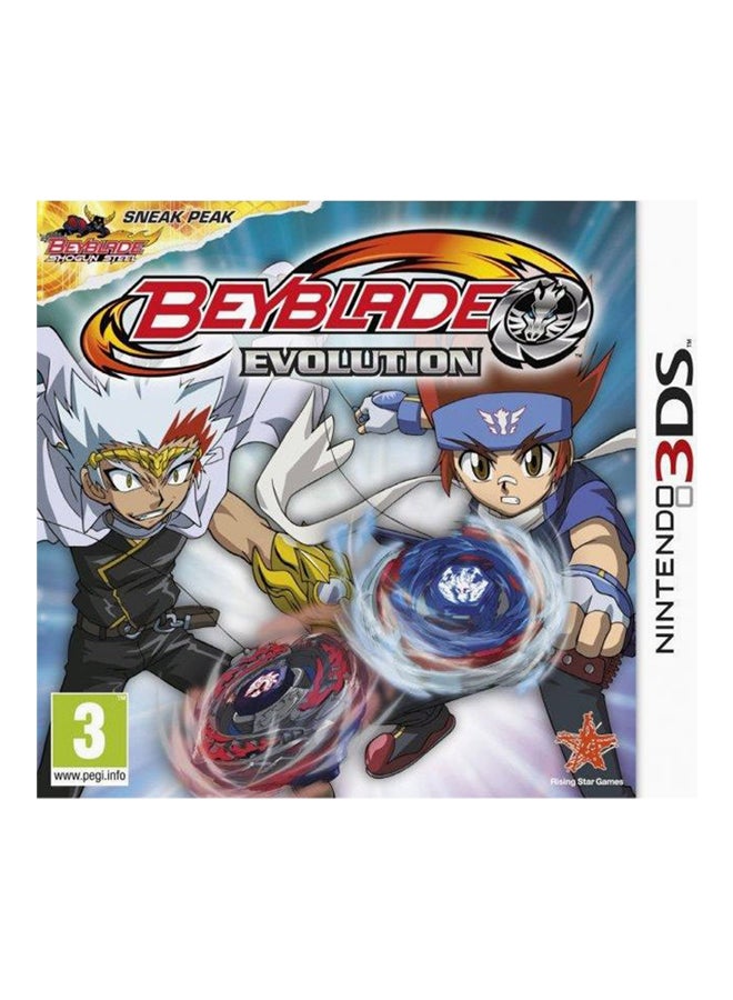 Rising Star Games - Beyblade Evolution(Intl Version) - action_shooter - nintendo_3ds - Image 1