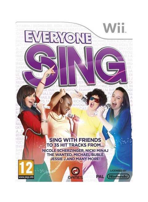 Everyone Sing (Intl Version) - Music & Dancing - Nintendo Wii