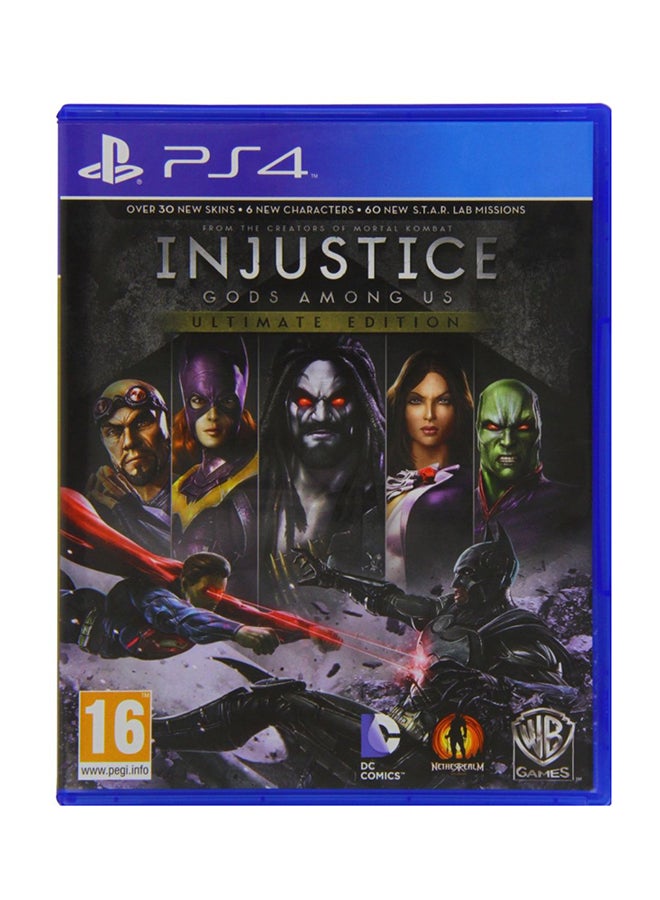 WB Games Injustice - Gods Among Us: Ultimate Edition - adventure - playstation_4_ps4 - Image 1