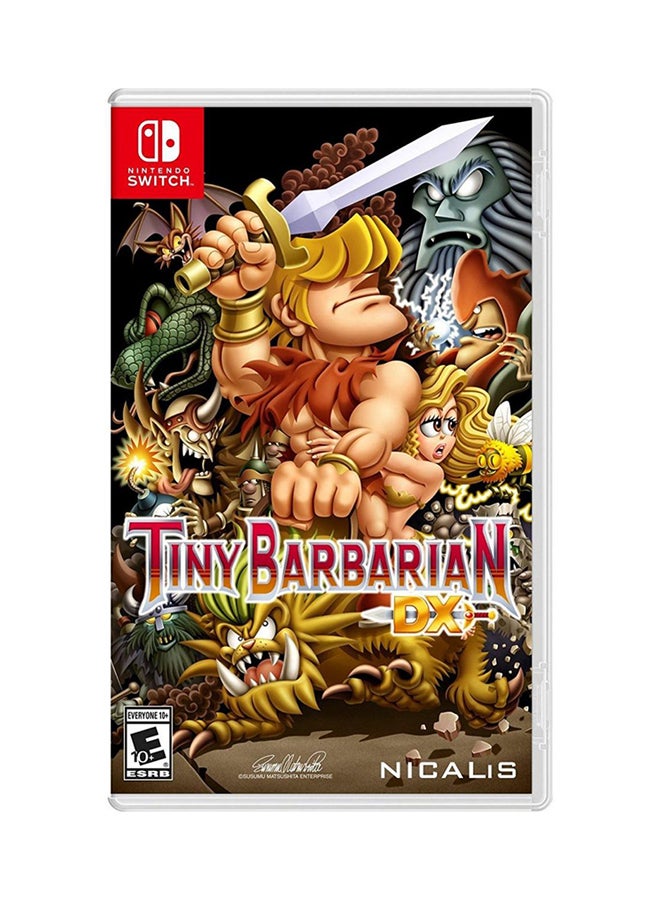 نيكاليس لعبة الفيديو للمغامرات "Tiny Barbarian DX" - لجهاز الألعاب نينتندو سويتش - adventure - nintendo_switch - Image 1