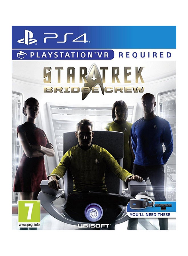 أوبيسوفت لعبة "Star Trek Bridge Crew VR" (إصدار عالمي) - الأكشن والتصويب - بلاي ستيشن 4 (PS4) - Image 1