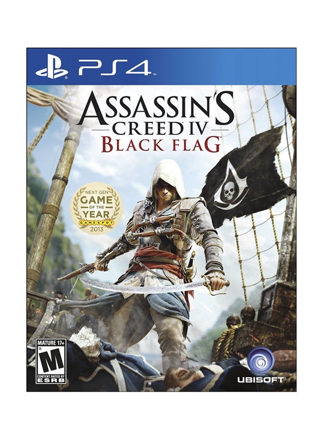 أوبيسوفت لعبة فيديو "Assassin's Creed : IV Black Flag" (إصدار عالمي) - adventure - playstation_4_ps4 - Image 1