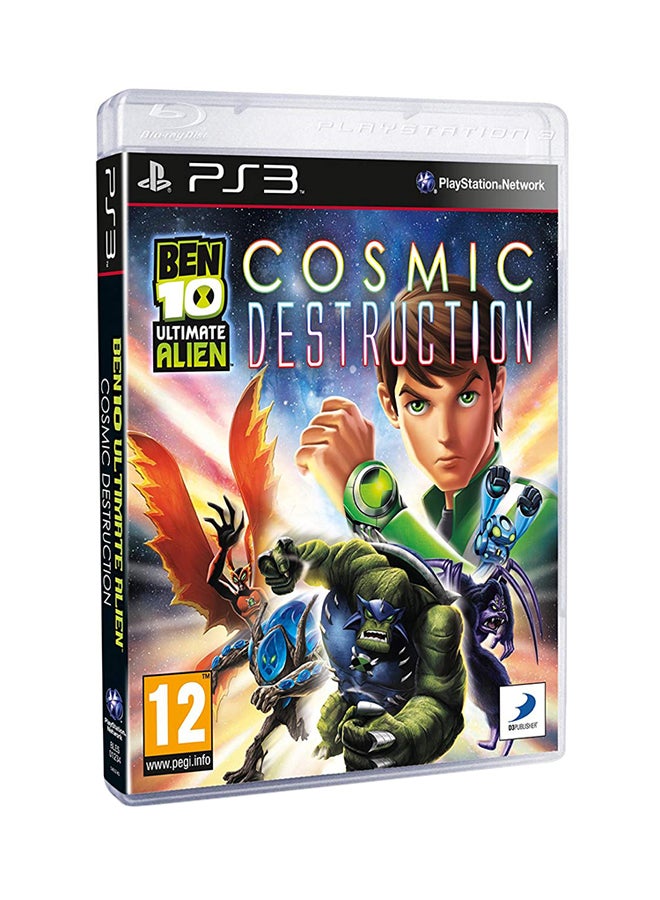لعبة Ben 10 Ultimate Alien : Cosmic Destruction (إصدار عالمي) - children_s - playstation_3_ps3