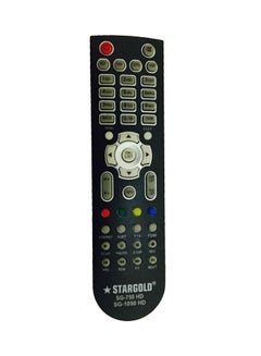 Remote Control For Satellite Receiver SG-750HD,SG-1050HD Black