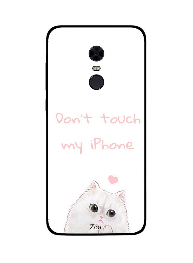 Zoot - Skin Case Cover -for Xiaomi Redmi Note 5 Don't Touch My iPhone Don't Touch My iPhone - Image 1
