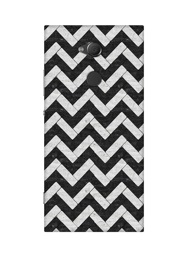 Stylizedd Protective Case Cover For Sony Xperia XA2 Ultra Chevron Tiles