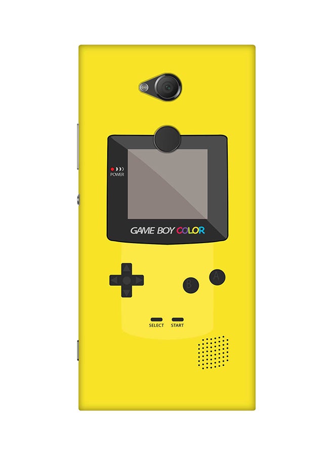 ستايلايزد غطاء حماية واقٍ لهاتف سوني إكسبيريا XA2 ألترا جيم بوي لون - أصفر