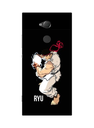 Protective Case Cover For Sony Xperia XA2 Ultra Street Fighter - Ryu (Black) - v1535433068/N16670758A_1