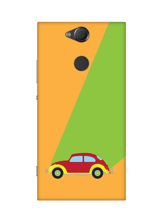 Protective Case Cover For Sony Xperia XA2 Retro Bug Orange