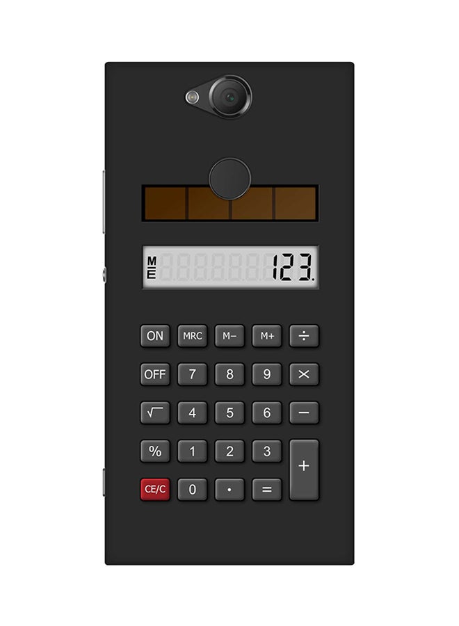 غطاء حماية واقٍ لهاتف سوني إكسبيريا XA2 كالك (باللون الأسود)