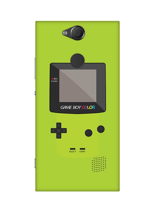 Protective Case Cover For Sony Xperia XA2 Gameboy Color - Green