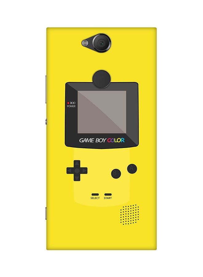 ستايلايزد غطاء حماية واقٍ لهاتف سوني إكسبيريا XA2 جيم بوي لون - أصفر