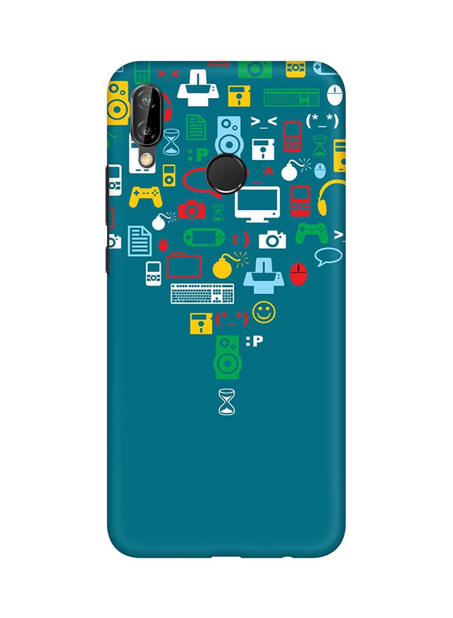 غطاء حماية واقٍ لهاتف هواوي نوفا 3 كونفيرجينس (باللون الأخضر)