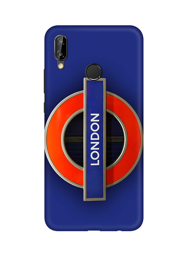 Stylizedd Protective Case Cover For Huawei Nova 3 Mind The Gap 