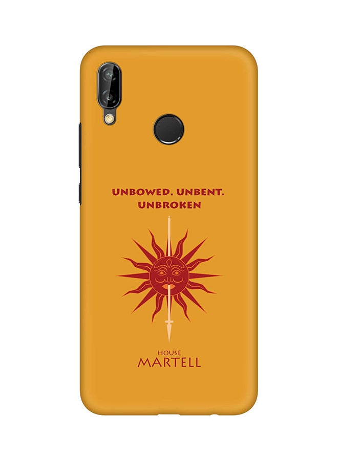 ستايلايزد غطاء حماية واقٍ لهاتف هواوي نوفا 3 جيم أوف ثرون هاوس مارتيل