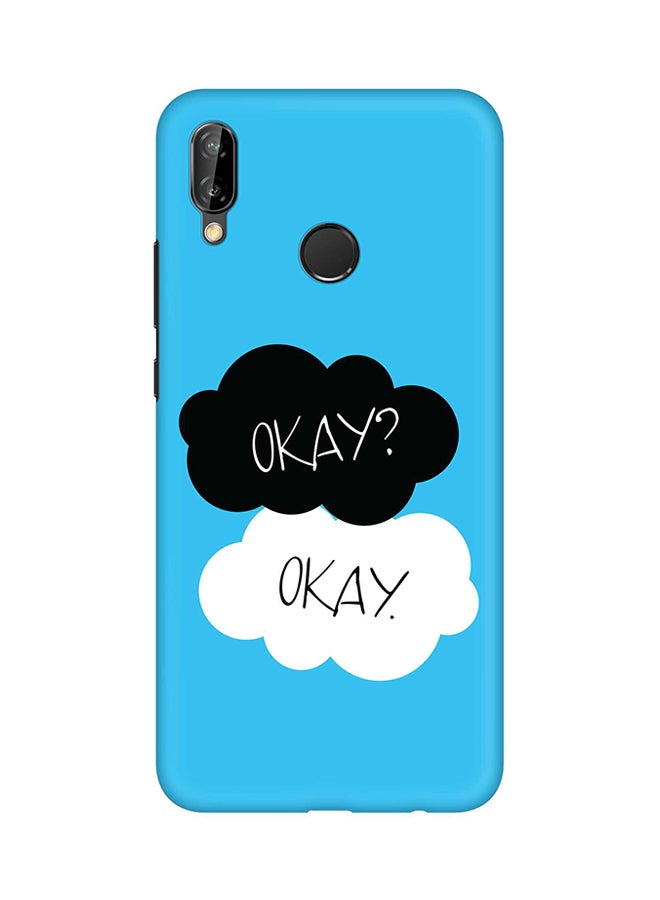 Stylizedd Protective Case Cover For Huawei Nova 3 Okay Okay