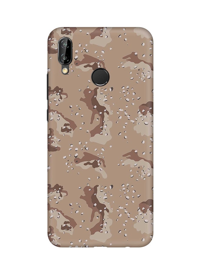 Stylizedd Protective Case Cover For Huawei Nova 3e/Huawei P20 Lite Desert Storm Camo