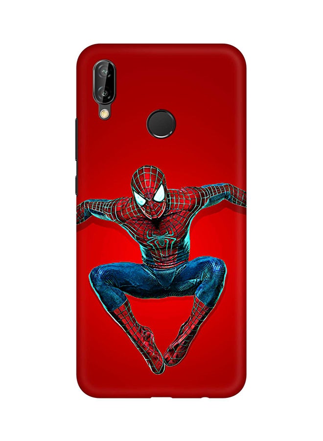 Stylizedd Protective Case Cover For Huawei Nova 3e/Huawei P20 Lite Spider On The Wall