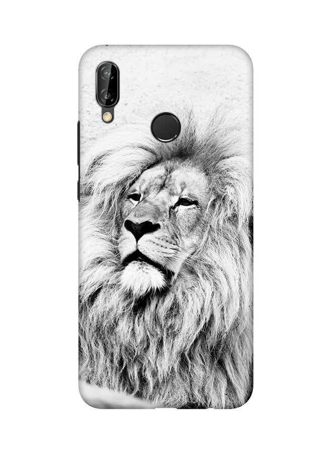 Stylizedd Protective Case Cover For Huawei Nova 3e/Huawei P20 Lite Wise Lion