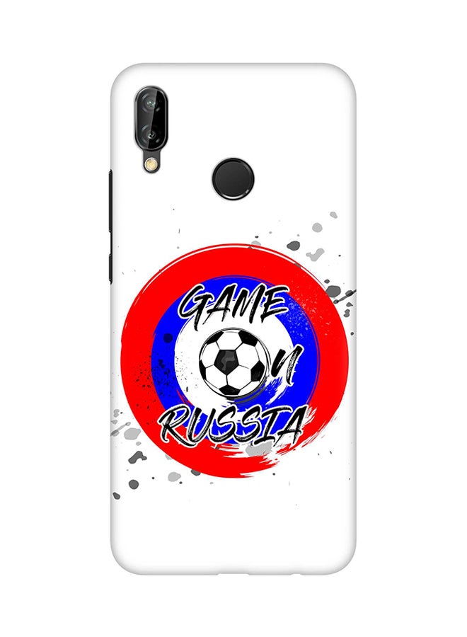 Stylizedd Protective Case Cover For Huawei Nova 3e/Huawei P20 Lite Game On Russia