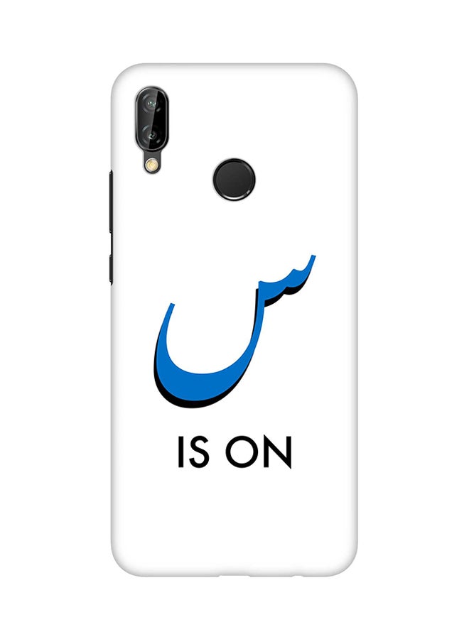 Stylizedd Protective Case Cover For Huawei Nova 3e/Huawei P20 Lite Seen Is On
