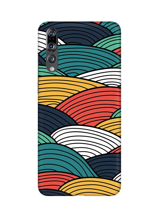 Stylizedd - Protective Case Cover For Huawei P20 Pro Woven Colors - Image 1