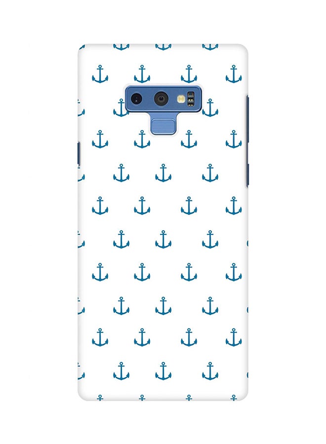 Protective Case Cover For Samsung Galaxy Note 9 Anchor Blue