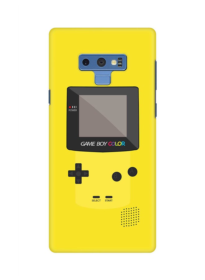 Protective Case Cover For Samsung Galaxy Note 9 Gameboy Color - Yellow