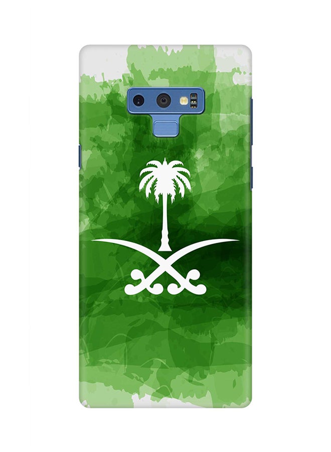 غطاء حماية واق لهاتف سامسونج جالاكسي نوت 9 شعار السعودية