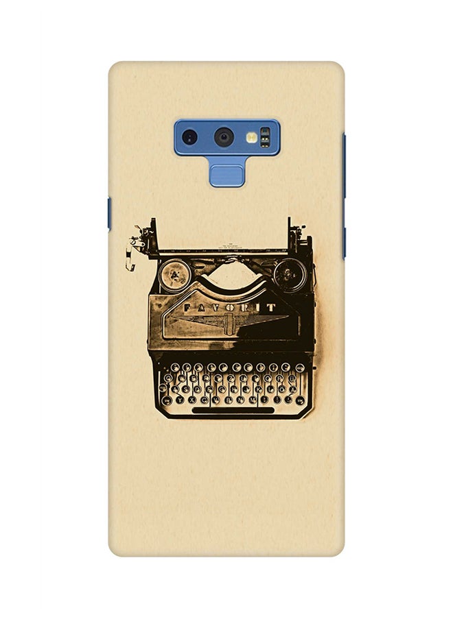 Protective Case Cover For Samsung Galaxy Note 9 Typewriter