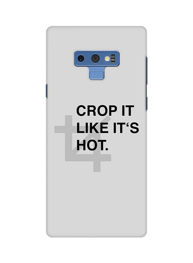 Stylizedd Protective Case Cover For Samsung Galaxy Note 9 Crop It