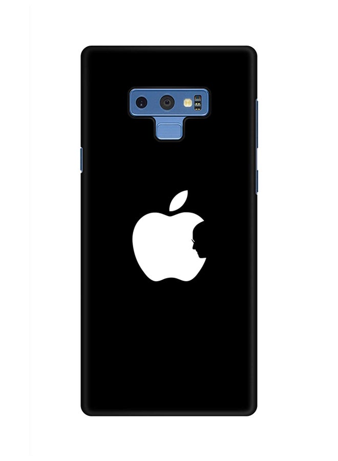 Protective Case Cover For Samsung Galaxy Note 9 Steve's Apple - Black