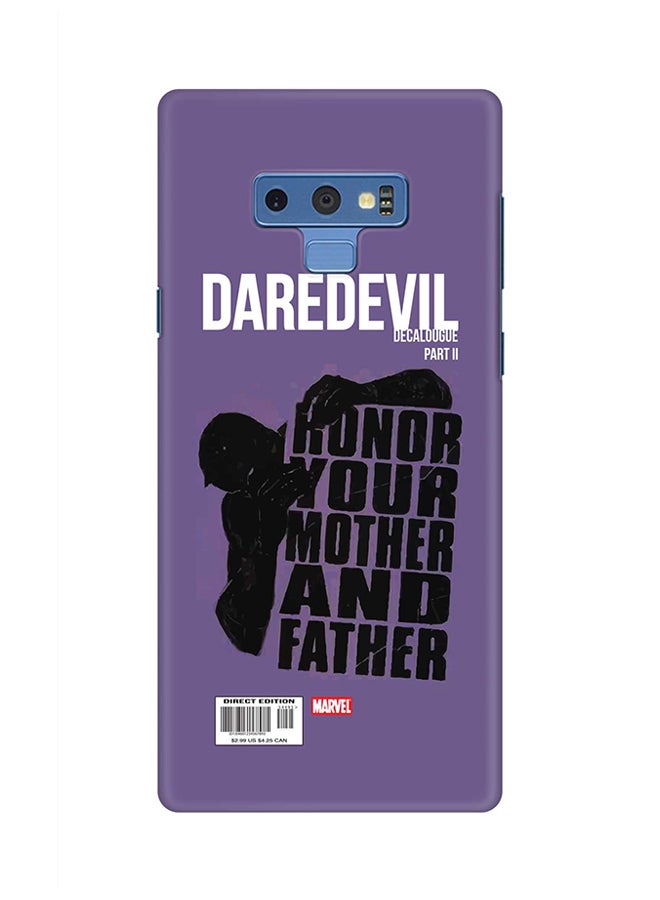 Stylizedd Protective Case Cover For Samsung Galaxy Note 9 Daredevil Comic Cover
