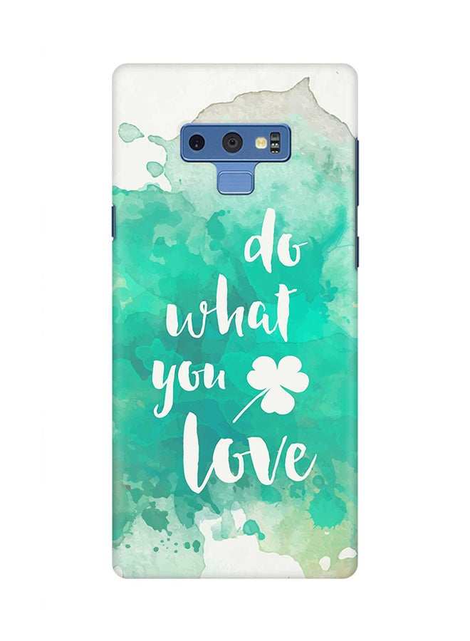 غطاء حماية واق لهاتف سامسونج جالاكسي نوت 9 دو وات يو لاف