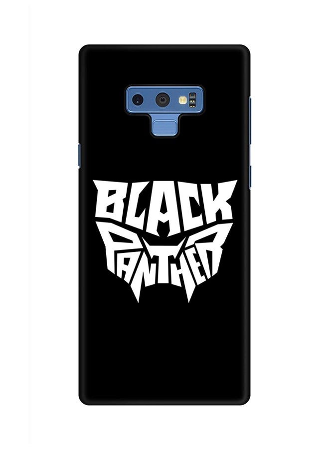 Protective Case Cover For Samsung Galaxy Note 9 Black Panther Icon