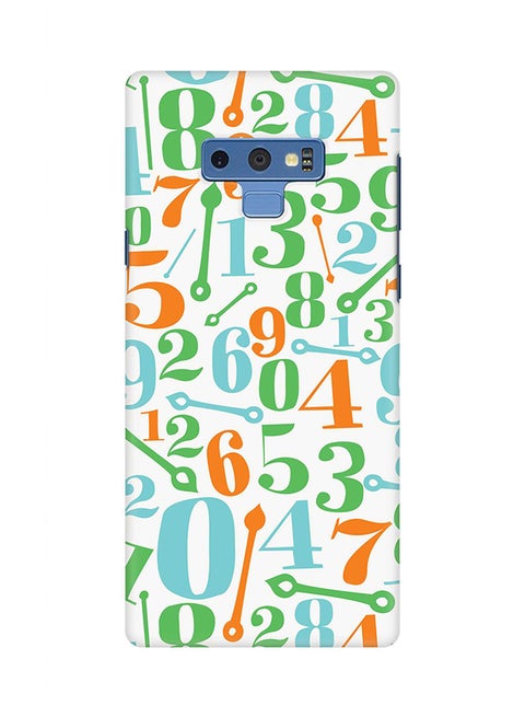 Protective Case Cover For Samsung Galaxy Note 9 Clockwork Counting